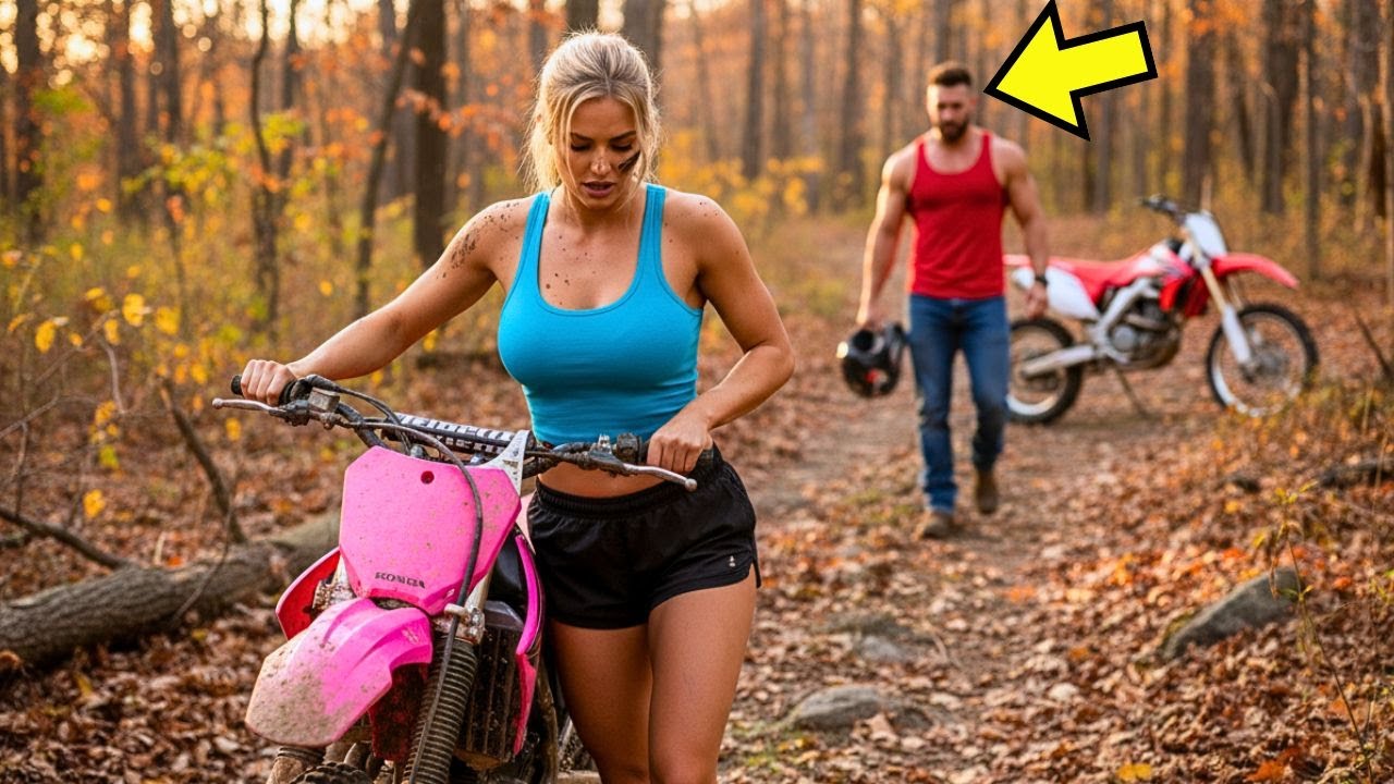 SAMOTNY OJCIEC POMÓGŁ ZAGUBIONEJ MOTOCYKLISTCE… NIE WIEDZIAŁ, ŻE JEST MILIONERKĄ