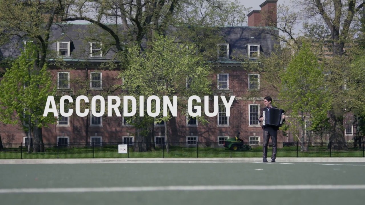 #UofTGrad2017: Michael Bridge, Accordion Guy