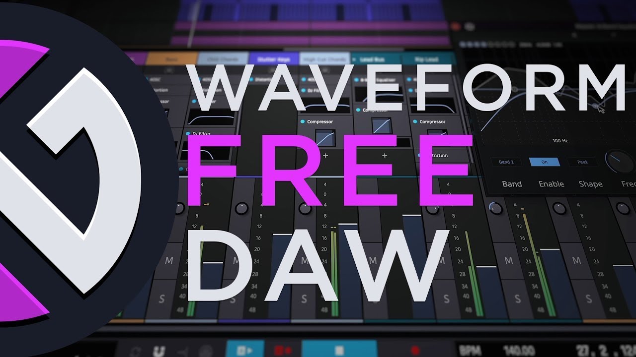 Waveform Free - 100% неограниченная бесплатная DAW | Tracktion