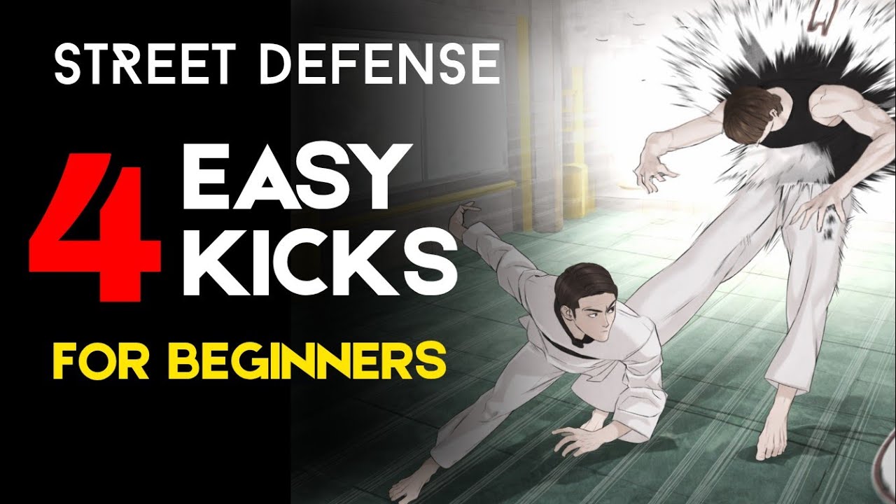 Top 4 Easy But Powerful Kicks in Street Fight Every Beginner Should Know for Self Defense