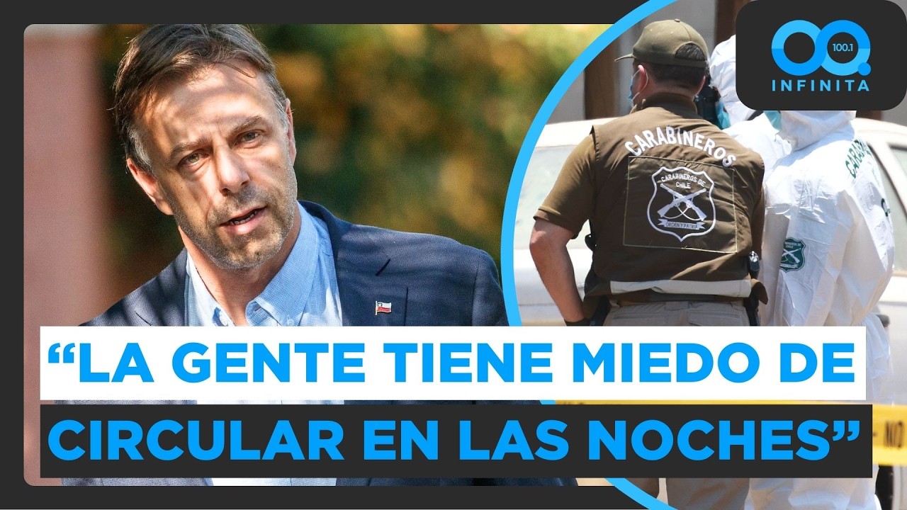 Codina advierte impacto de la delincuencia: “La gente está empezando a encerrarse por miedo”