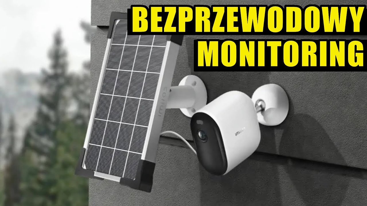 Monitoring bez kabli - Imilab EC4 - bezprzewodowa kamera WiFi zasilana słońcem