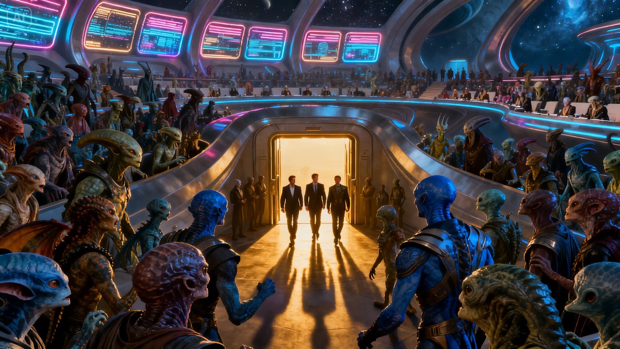 Humans Walked Into a Galactic Meeting 1000 Years After Being Declared Extinct   HFY Story