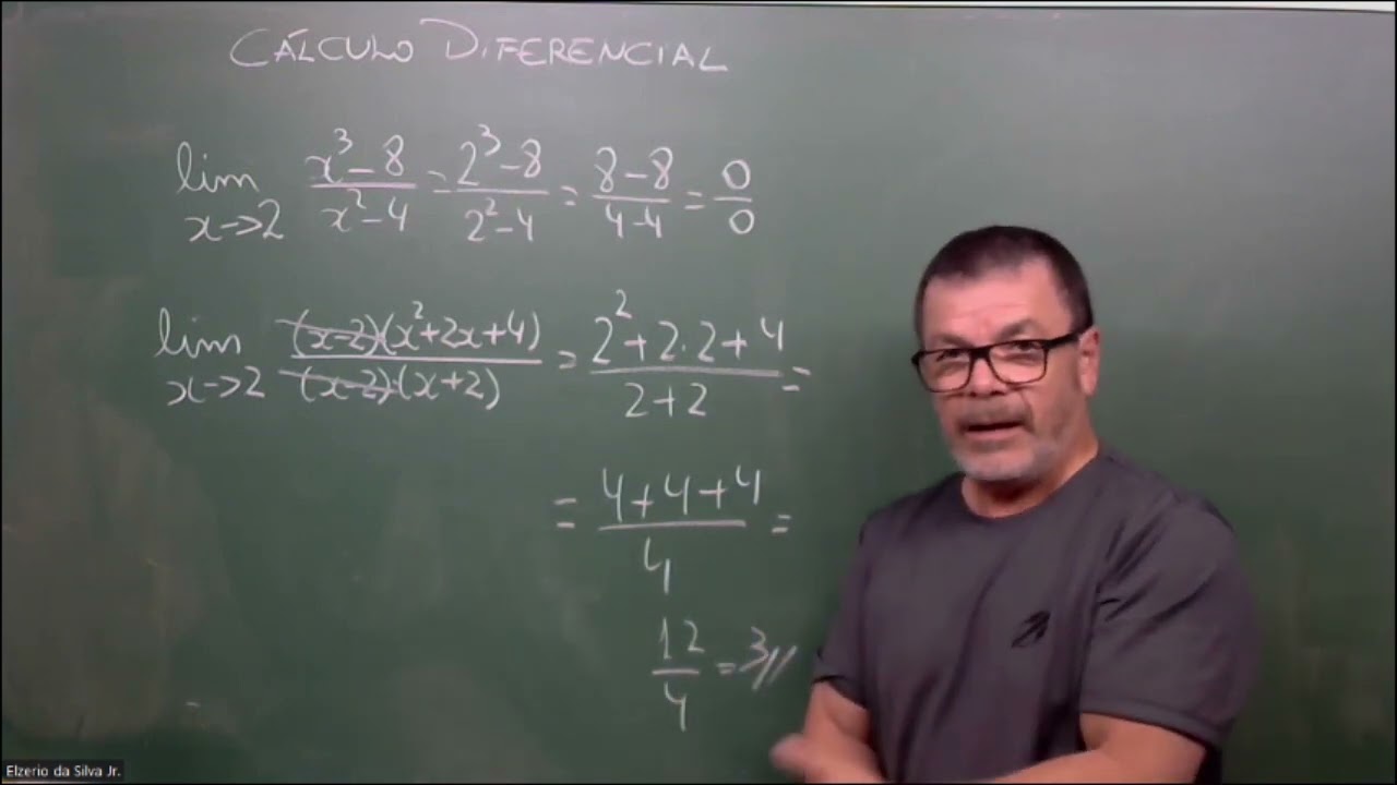 Limites quando dá indeterminação zero sobre zero