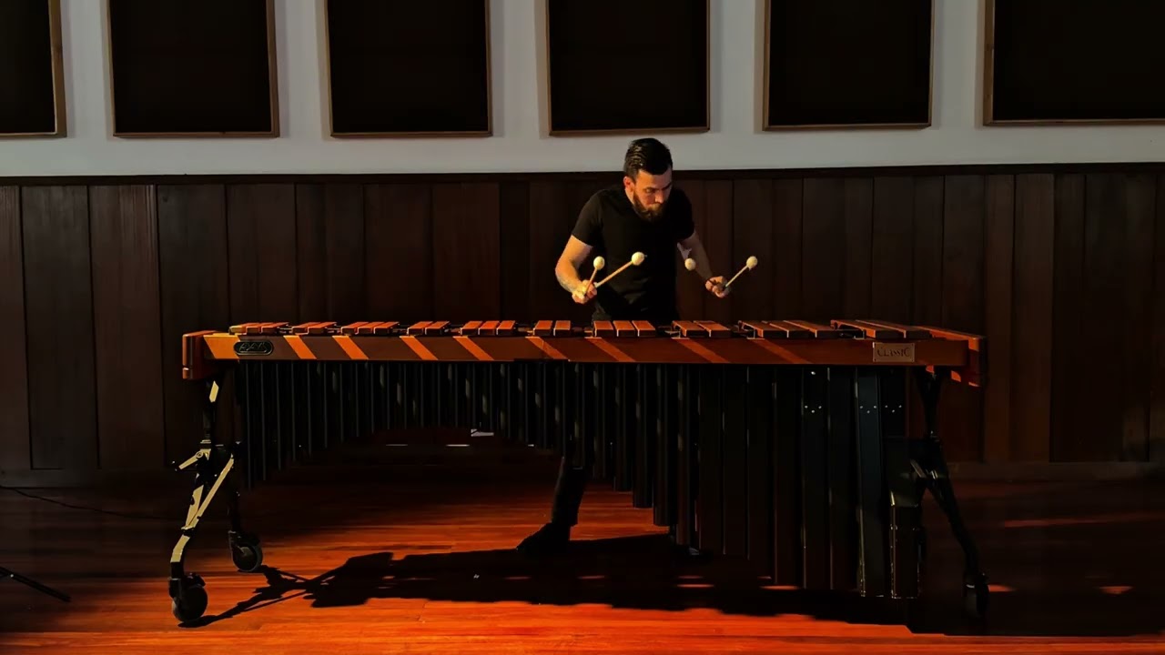 Fragments for solo marimba (2025), by Chris Zacharias 