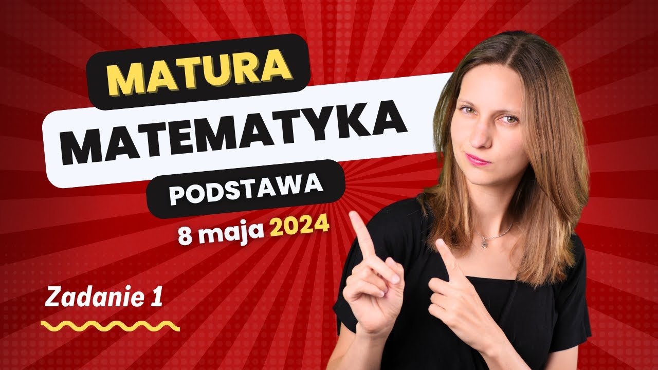 Zadanie 1 Matura Matematyka 2024 Podstawa 👩‍🎓 Wartość Bezwzględna Odległość Nierówność Nowa Formuła
