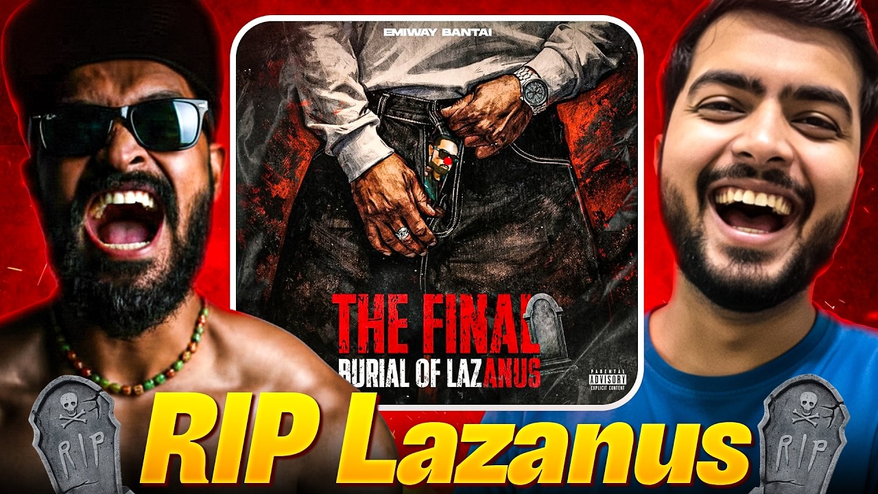 THE FINAL BURIAL OF LAZANUS | TFBOL | Emiway VS Lazarus DISS | DHH Yash