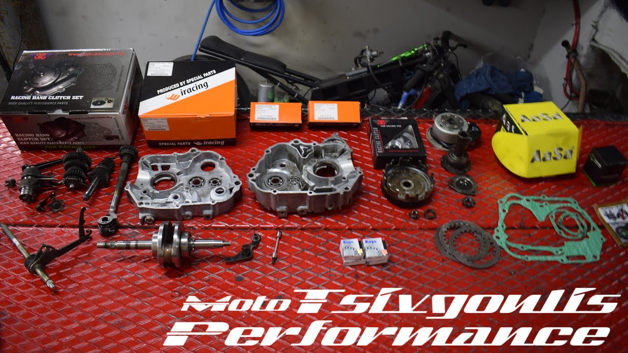 Honda Supra C100 59mm Rebuild...&Alpha;&pi;ό &beta;ί&delta;&epsilon;&sigmaf; &sigma;&epsilon; &mu;&omicron;&tau;έ&rho;...By Moto Tsivgoulis Performance