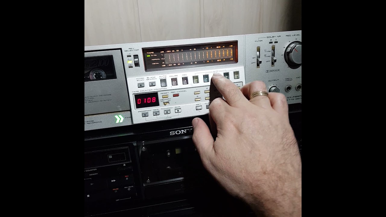 Проба записи на Akai GX-F66RC звучит Alphaville Big in Japan