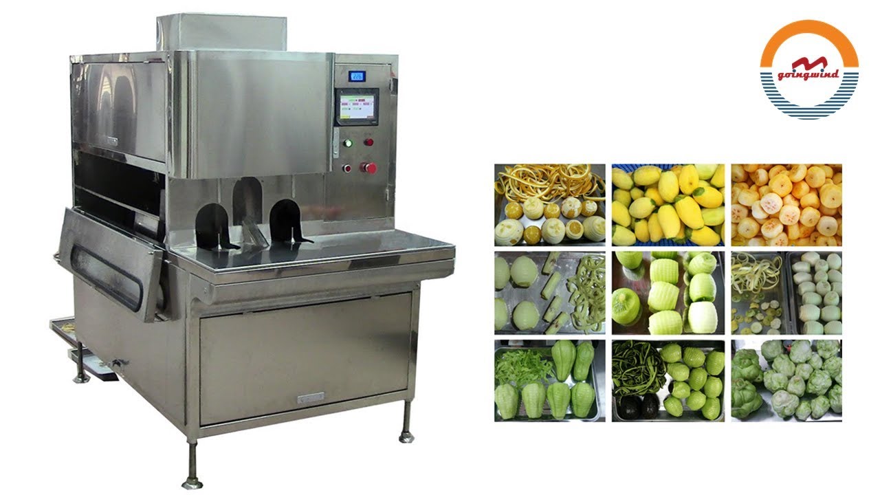 Automatic fruit peeling machine industrial mango orange peeler machine