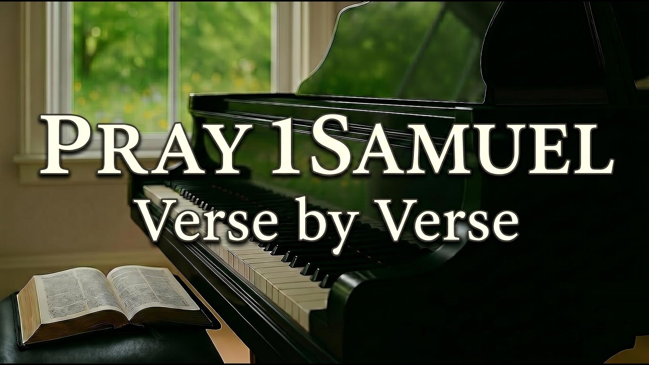 1 Samuel 1:12 |  Daily Bible Verse, Prayer & Piano Music | Praying Through the Bible