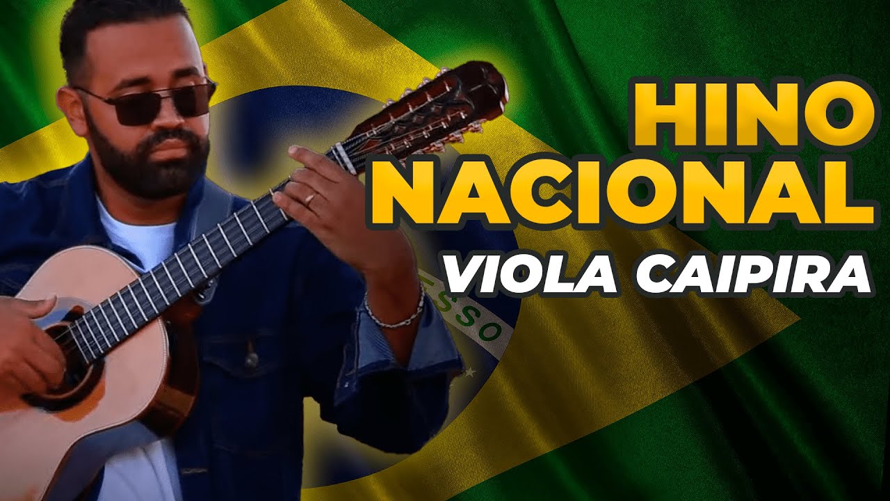 HINO NACIONAL na VIOLA CAIPIRA (Jean Michel Violeiro)