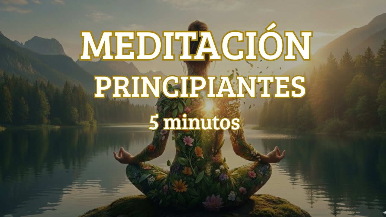 💚MEDITACIÓN para PRINCIPIANTES: Libera tensión, calma tu mente | 5 minutos✨