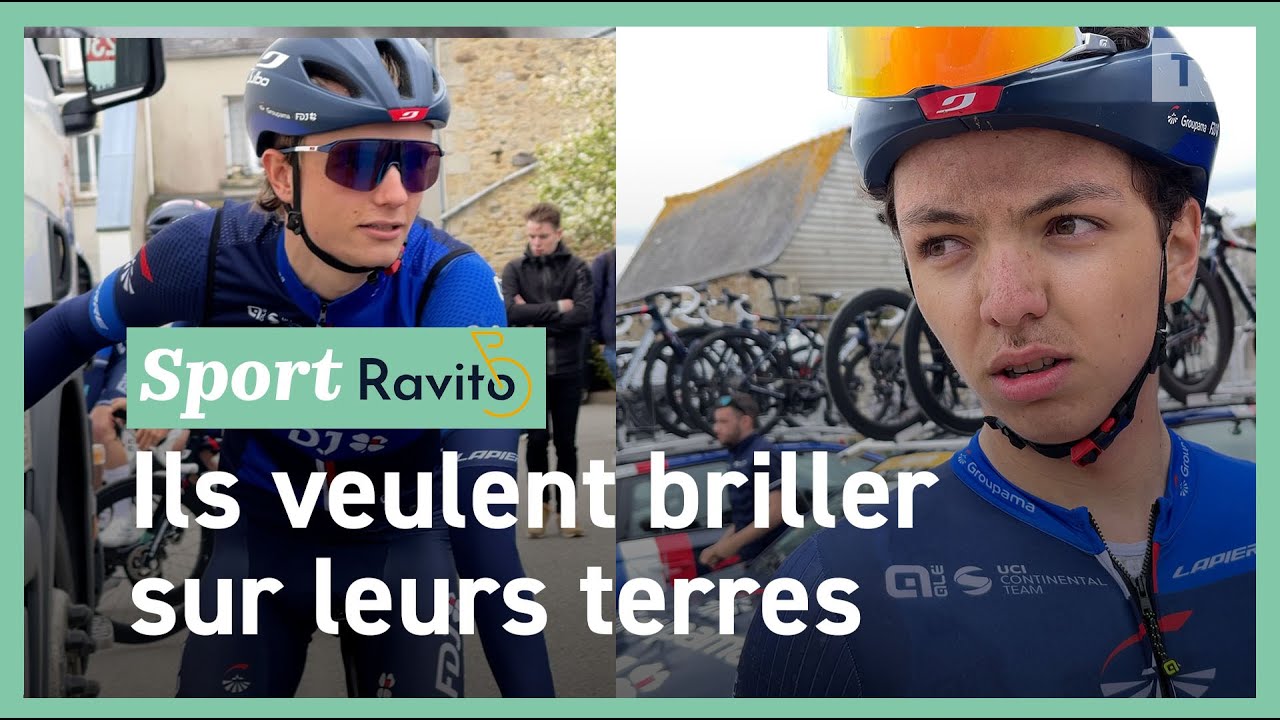 Tour de Bretagne: au cœur de la Conti Groupama-FDJ avec Brieuc Rolland et Eddy Le Huitouze #cyclisme