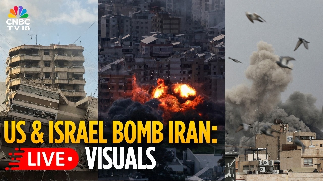 Israel Iran War LIVE VISUALS: Trump Fires Missiles On Kharg Island Amid Ongoing War | N18G