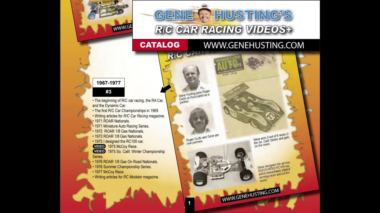 Gene Husting's R/C Car Racing Videos Volume 3 (1967-1977)