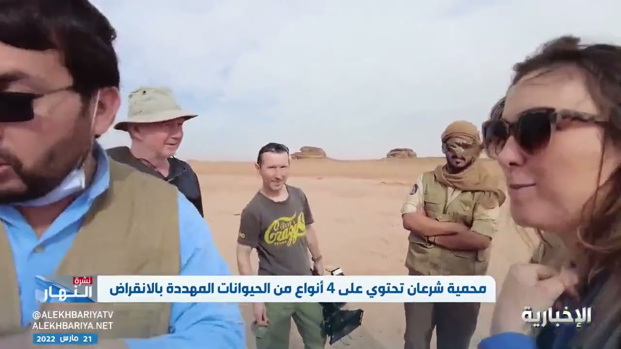 تزويد محمية شرعان في #العلا بـ 80 حيوانا بريا من الفرائس