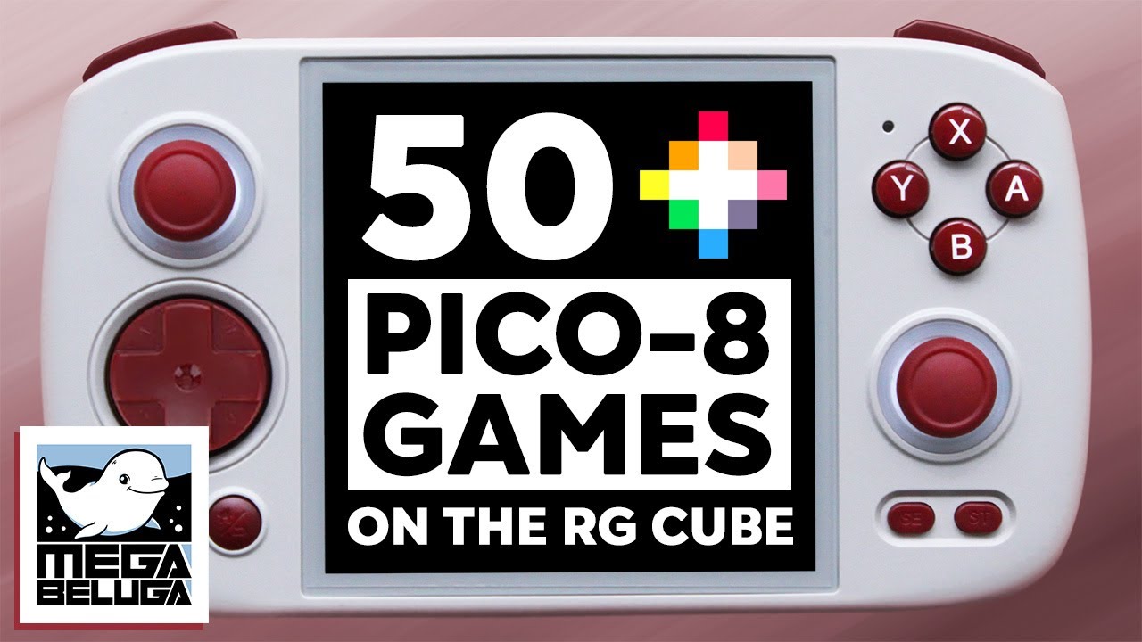 50+ Pico-8 Games on the RG CUBE