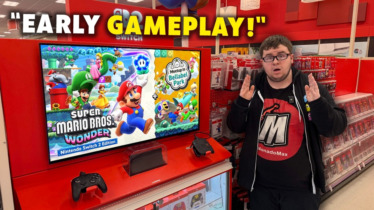 Играю в Super Mario Wonder Nintendo Switch 2 Edition РАНЬШЕЕ ВРЕМЯ!