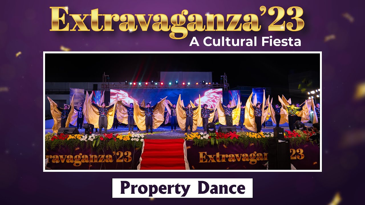 Property Dance | Extravaganza-23 A Cultural Fiesta | The Vijay Millennium CBSE School - Krishnagiri