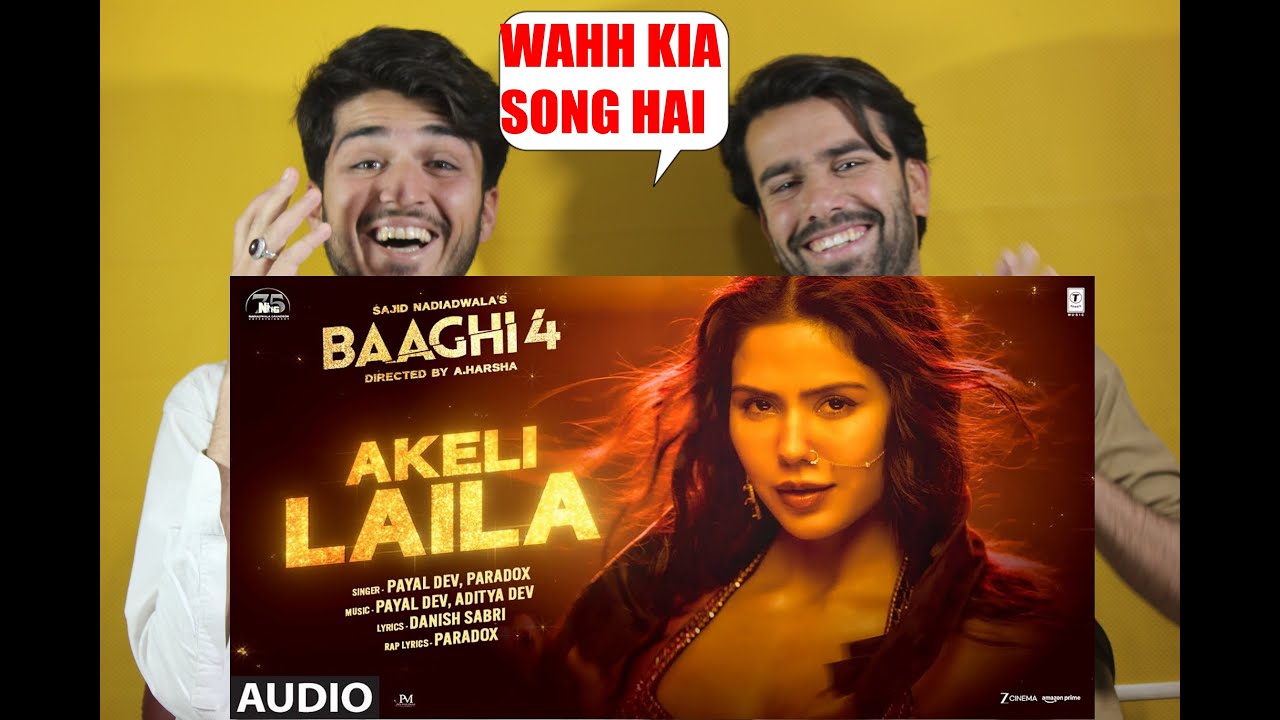 Baaghi 4 Akeli Laila (Song)  Tiger S,Sonam B,Sanjay D  Payal,Aditya,Paradox  AFGHAN REACTION