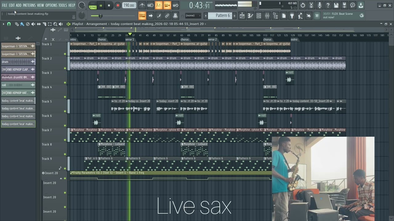 The making of Afrobeats instrumental 