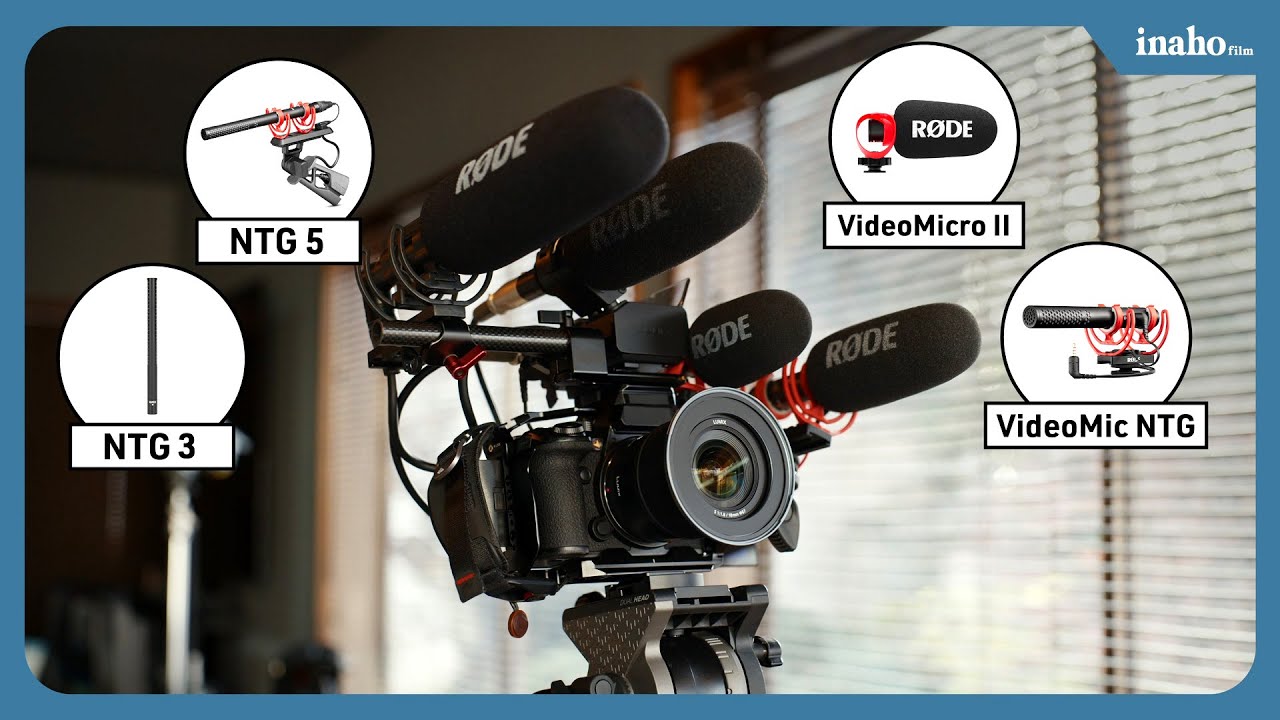 いいマイクは何が違うのか？動画用ガンマイク比較 | RODE NTG3 NTG5 VideoMicroII VideoMicNTG