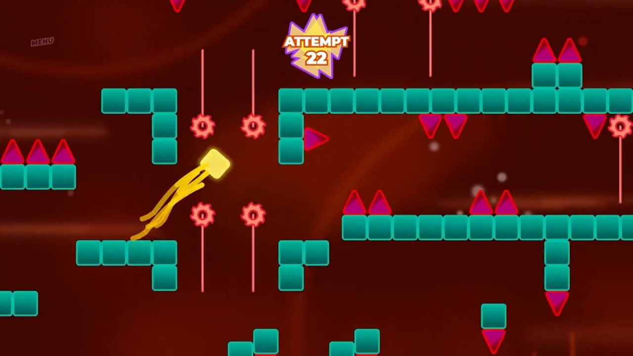 Crimson Cosmos by KeegieSmallz (7/10 Difficulty) | The Impossible Game 2
