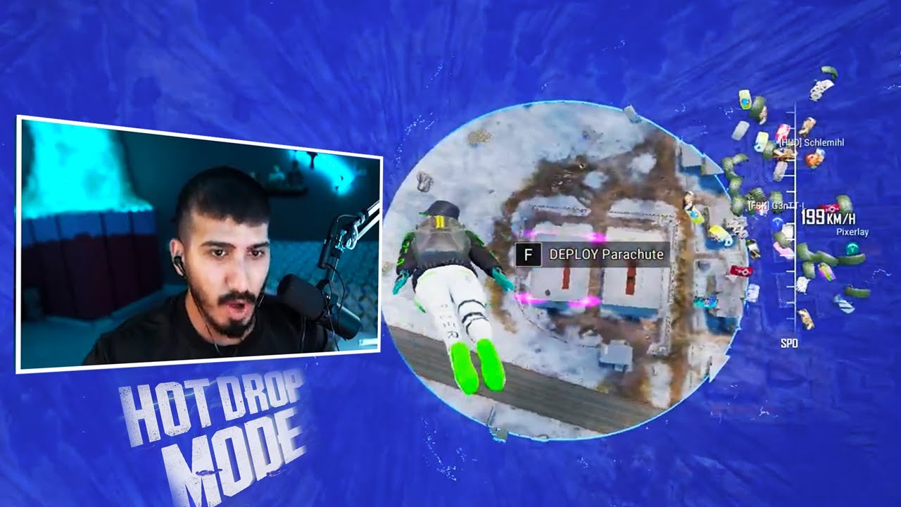 Badboyy2k destroyed everyone in the new mode : 🔥Hot Drop 🔥- Tpp | PUBG