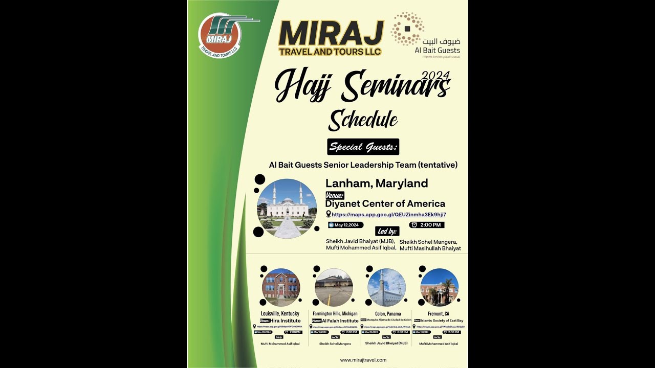 MIRAJ #hajj #seminar - DCA #haji #hajj2024 #hajj2024update #hajj2024expenses