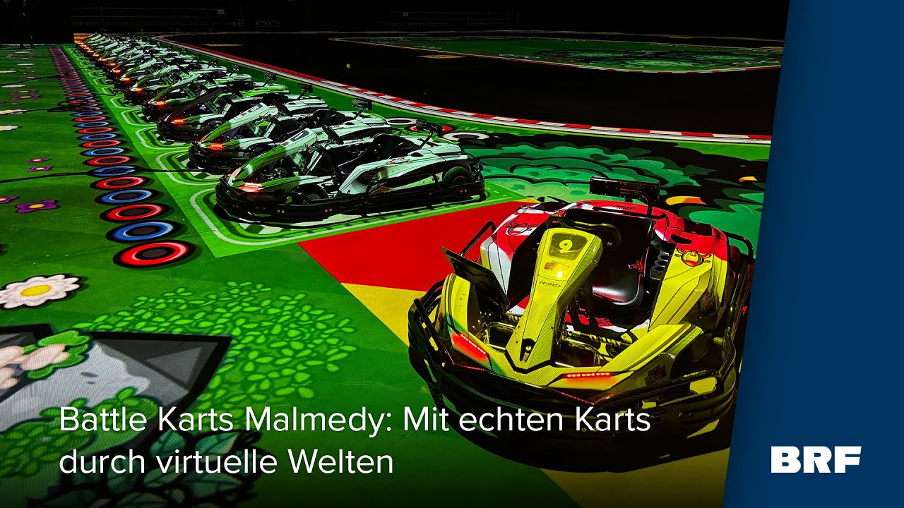 Mit echten Karts durch virtuelle Welten: 