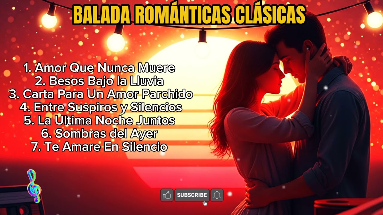 🎵 BALADAS ROMÁNTICAS CLÁSICAS ESPAÑOLAS 💔 Grandes Éxitos del Amor Inolvidable | Música Romántica