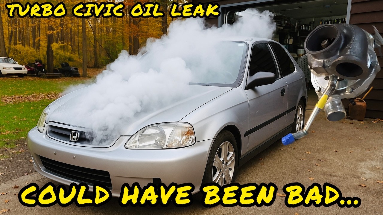 Опасность возгорания Turbo Civic?! Мы наконец-то решили самую опасную проблему! + Подготовка к зиме