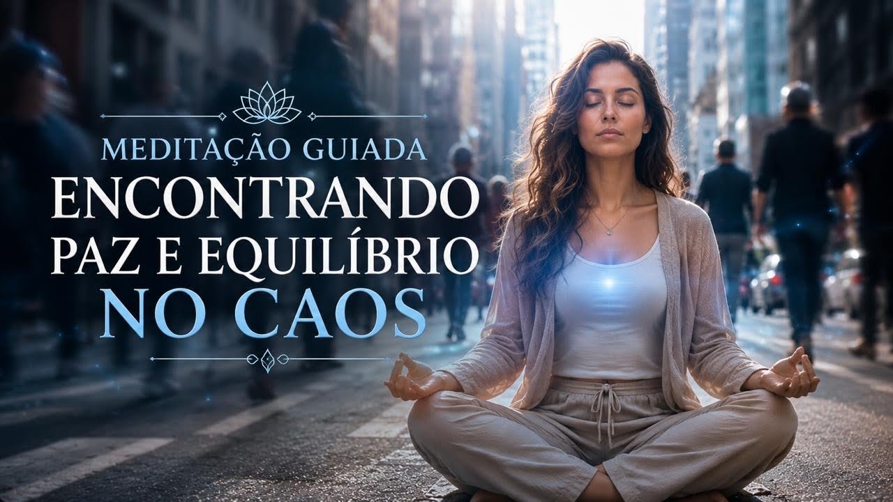 💙SESSÃO MEDITAÇÃO: ENCONTRE  SERENIDADE MESMO EM MEIO AO CAOS #04🧘🏽‍♀️