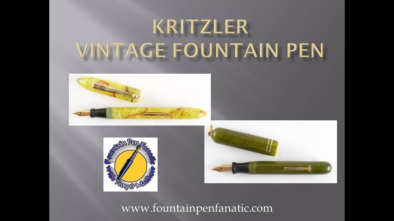 Kritzler Vintage Fountain Pen & the ebay blues