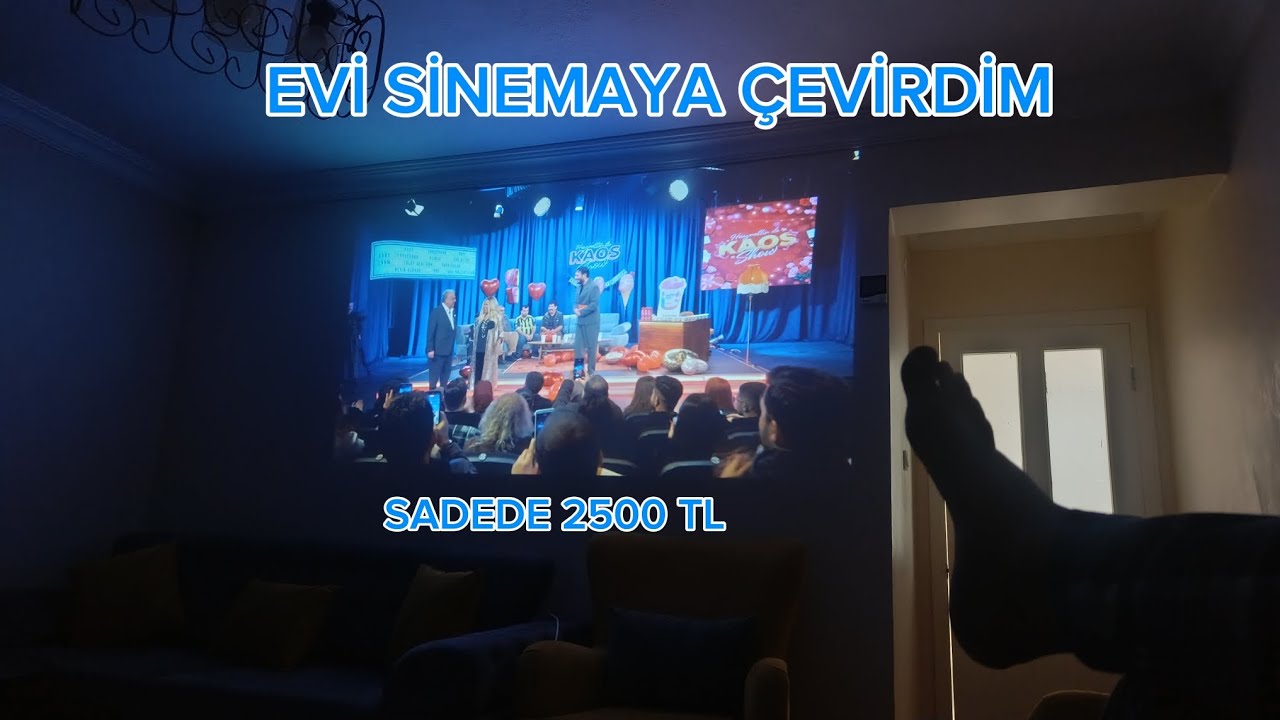 SİNEMAYI EVE GETİRDİM 