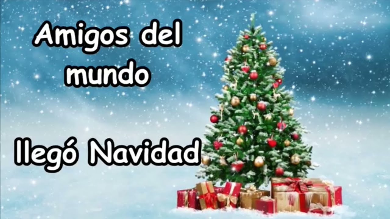 KARAOKE-Amigos del mundo- LETRA KARAOKE- moderna