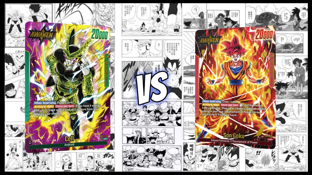 DRAGON BALL SUPER FUSION WORLD: (G) CELL VS (R) TOPKU