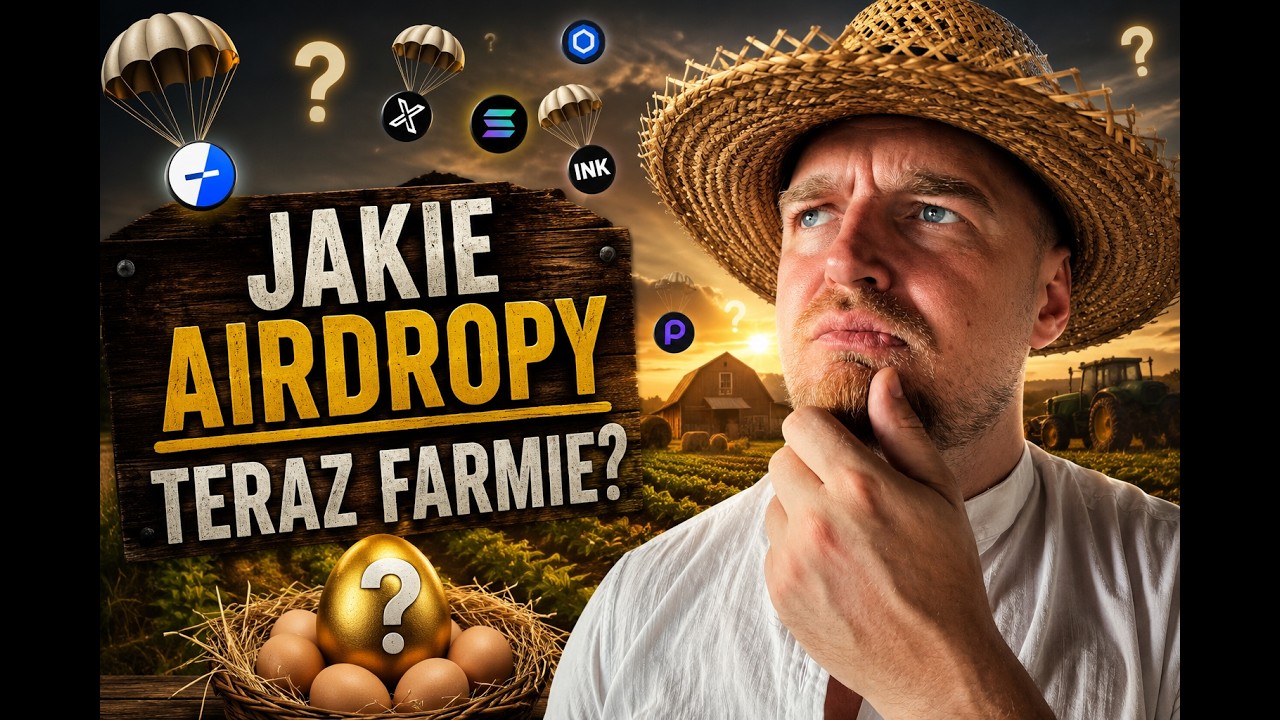 JAKIE AirDropy Farmie? 💲 Na CO WARTO zwr&oacute;cić Uwagę w 2026? GDZIE Leży Potencjał? AirDrop Farming