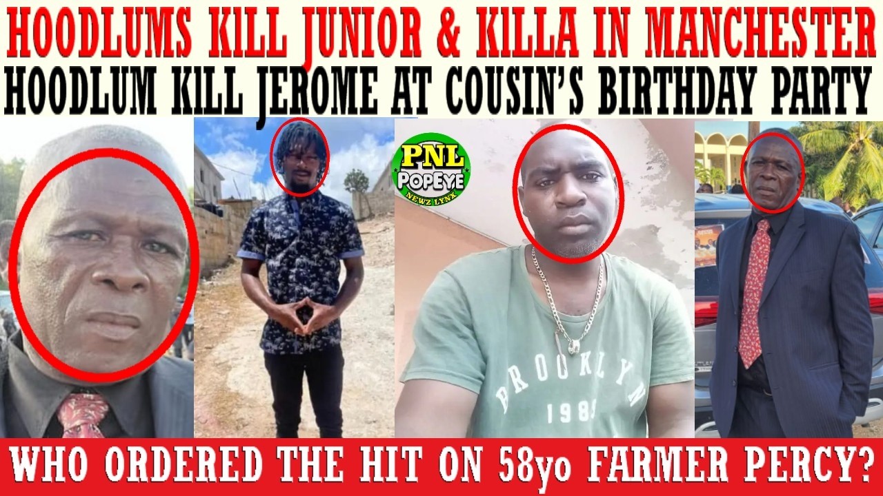Hoodlums KlLL Junior & Killa In Manchester + Hoodlum KlLL Jerome At BDay Party + 58yo Percy KlLLED