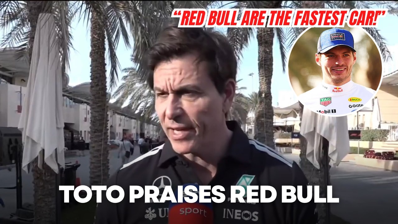 Toto Wolff Says Red Bull Has the Fastest and Most COMPLETE Car as Max Verstappen Tops F1 Testing