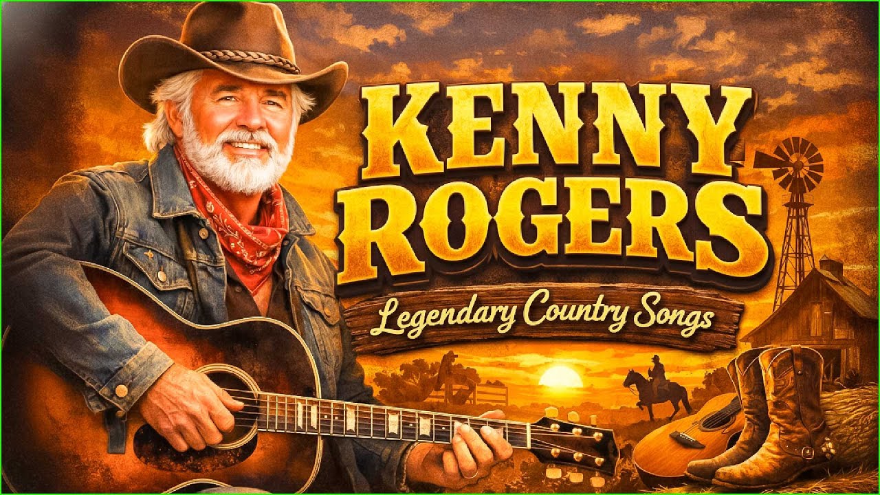Kenny Rogers Greatest Hits 🌾Legendary Country Classics 💛 Classic Country Love Songs 70s 80s 90s