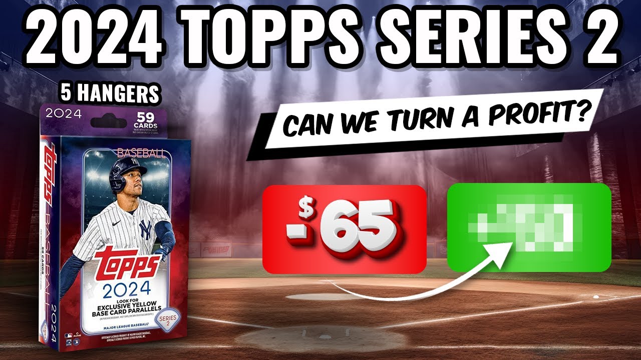 🚨PROFIT CHALLENGE🚨 AUTO PULL!! 2024 TOPPS SERIES 2 HANGER 5 BOX RIP