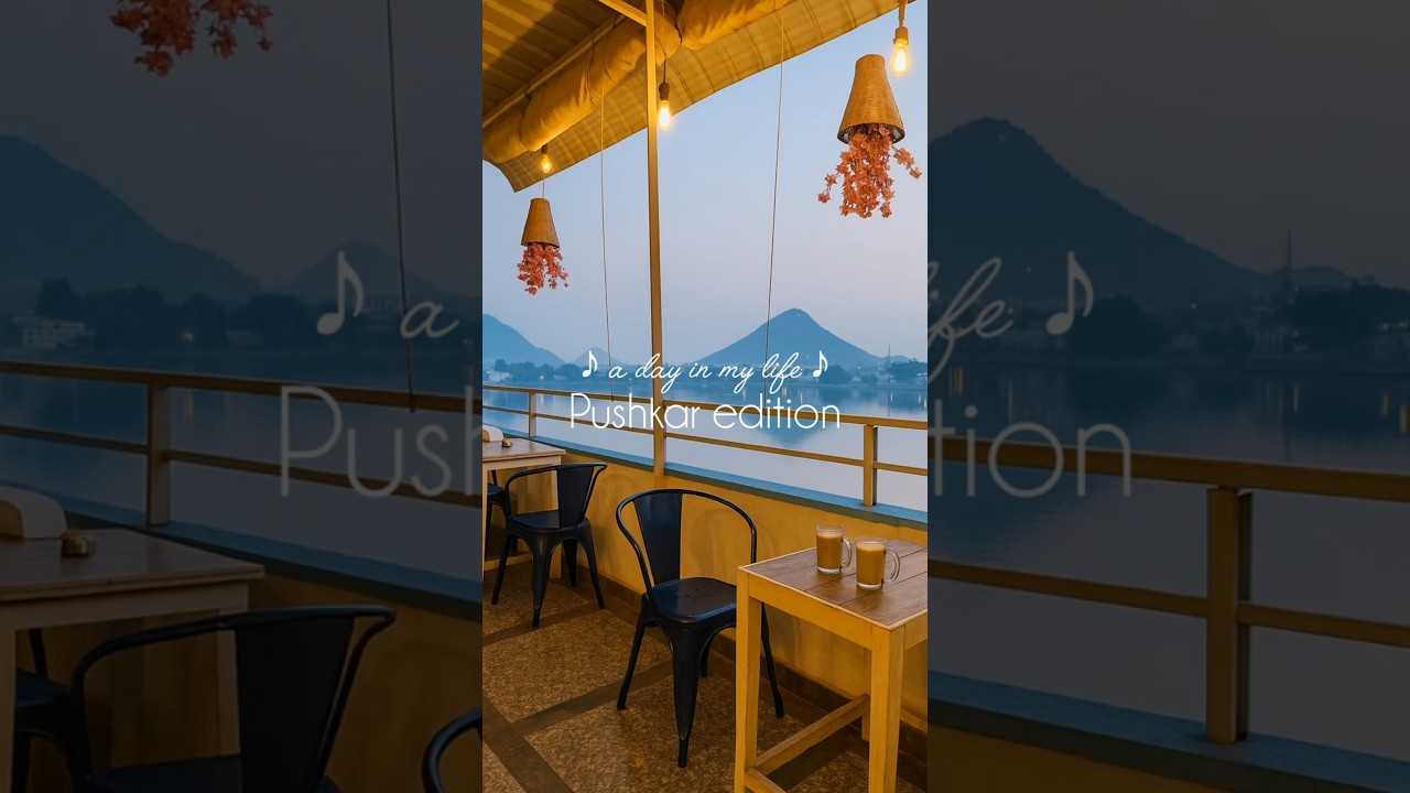 ✨ A Day in Pushkar’s Aesthetic Cafes 