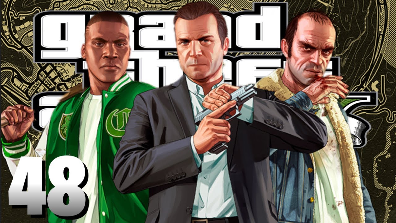 Геймплей Grand Theft Auto 5: Миссия 48 - Обезьяньи проделки [Без комментариев]