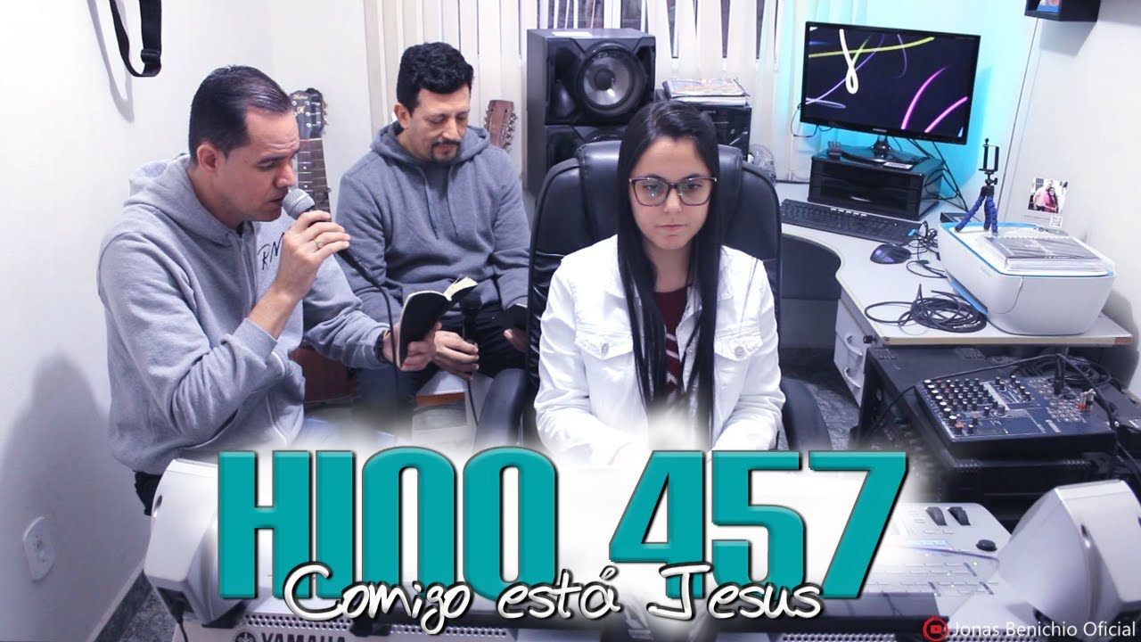 Jonas Benichio, Cleber e Elizângela - Comigo está Jesus - 457