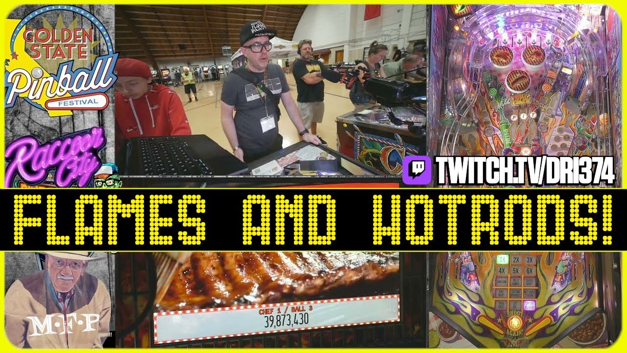 American Pinball Barry O's BBQ Challenge: Hot saucers! Captured at Golden State Pinball Festival.