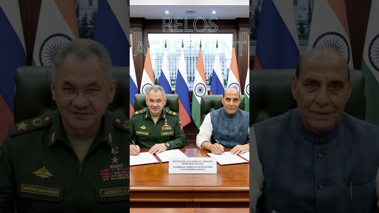 India Russia Relos Agreement.