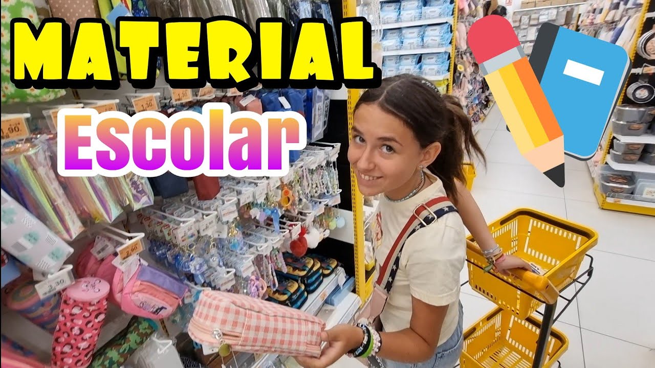 EN BUSCA de MATERIAL ESCOLAR!! Para el instituto (mi segundo año)