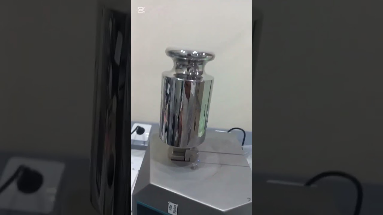 Calibration of tablet hardness tester EBT-2PRL Electrolab